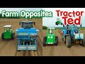 Fun Farm Opposites! ⬆️ ⬇️ | Tractor Ted Clips | Tractor Ted Official Channel #oppositeday