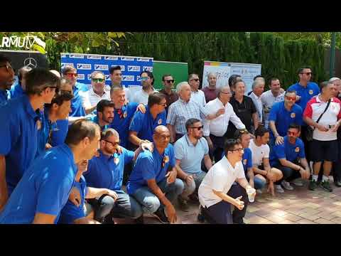Presentación en Estrella Levante del Real Murcia Veteranos - Mallorca Legends