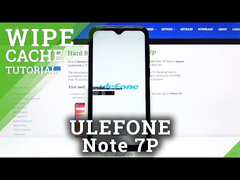 How to Wipe Cache Partition in ULEFONE Note 7P – Remove Cache Storage