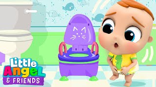 Learning To Use The Potty | Little Angel And Friends Kid Songs