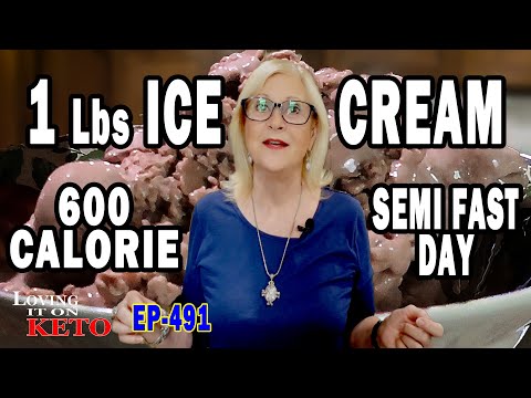 1 Lb of ICE CREAM / 600 CALORIES / SIMI FAST / DAY 21 OF THE TIGHTEN YOUR BELT CHALLENGE