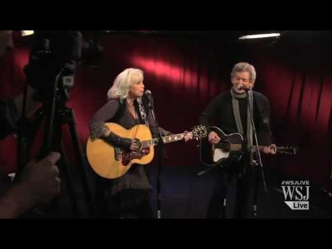 Emmylou Harris, Rodney Crowell Perform "Chase the Feeling" - WSJ Cafe
