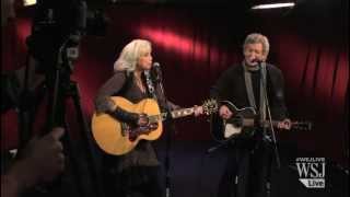 Emmylou Harris, Rodney Crowell Perform "Chase the Feeling" - WSJ Cafe