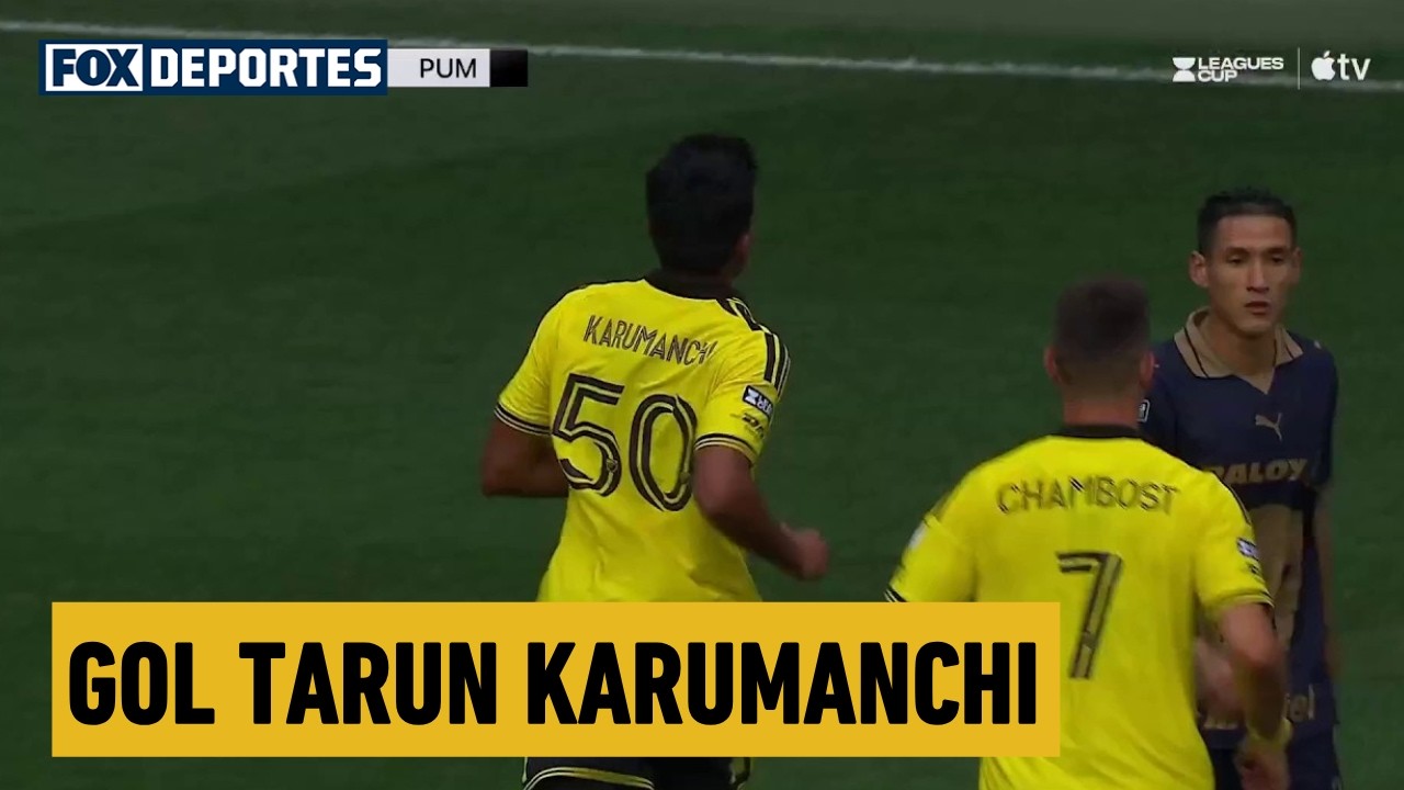 🚨 GOL Tarun Karumanchi | Columbus Crew 1-0 Pumas | Leagues Cup