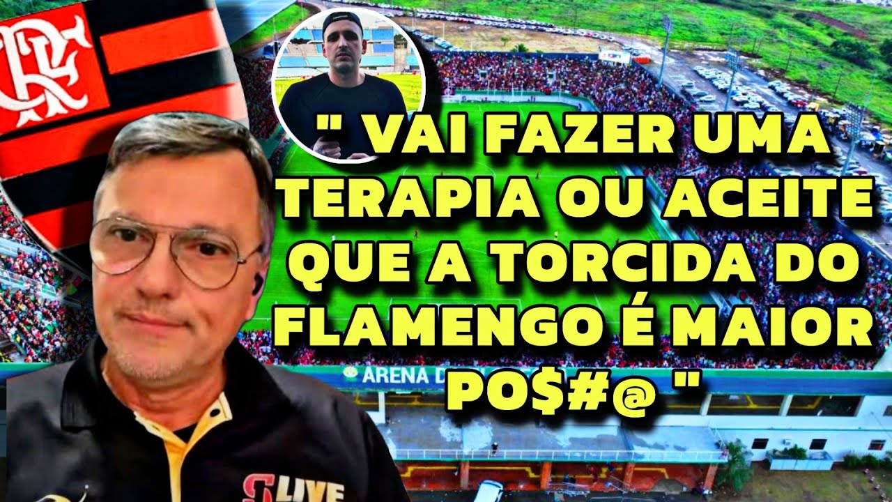 MAURO CÉSAR M1TOU E MASS4CROU MIL GRAU AO FALAR DA TORCIDA DO FLAMENGO E CORINTHIANS