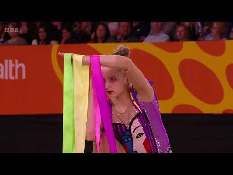 IAKOLEVA Lidiia (AUS) Ribbon (Qualifications) [Common Wealth Games 2022]