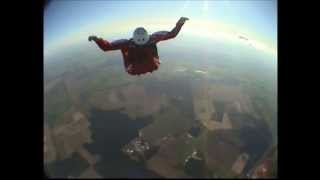 preview picture of video 'mein skydive aff level 4'