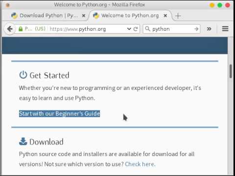 1- Python programming برمجة بايثون اساسيات