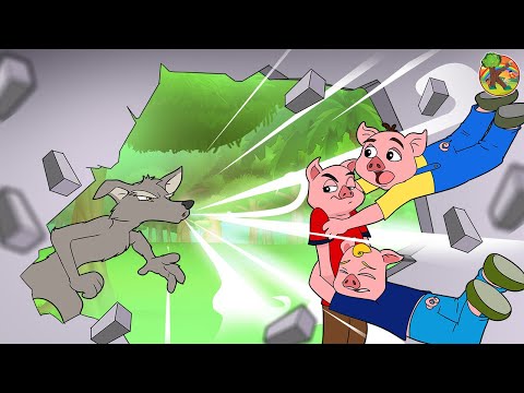 Les Trois Petits Cochons | KONDOSAN en Français - Contes de Fées Français & Histoire pour Dormir