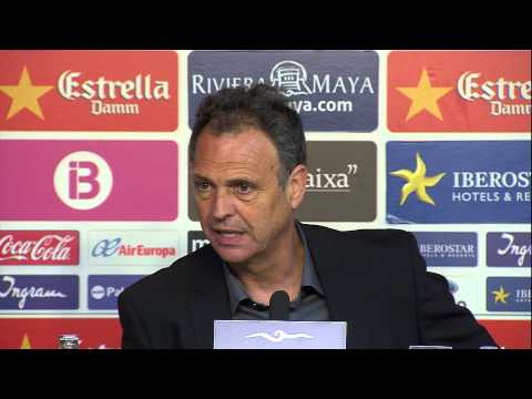La Liga | Rueda de prensa de Caparrós tras el RCD Mallorca-Real Madrid | 28-10-2012 | J9