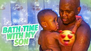 Download lagu Showering With My Son For The First Time😂 Weekend Father Son Vlog mp3