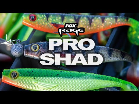 FOX RAGE PRO SHAD! Pike, Perch and Zander lures that catch more fish!