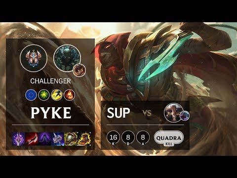 Pyke Support vs Sett - EUW Challenger Patch 10.7