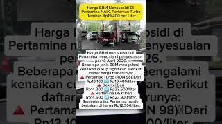 Download lagu Harga BBM Nonsubsidi Di Pertamina NAIK, Pertamax Turbo Tembus Rp19.400 per Liter #bbm #update mp3