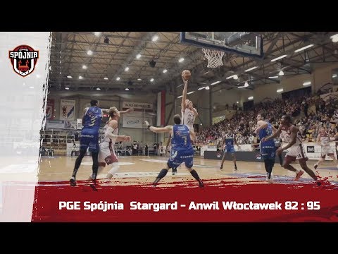 Skrót meczu PGE Spójnia  Stargard - Anwil Włocławek