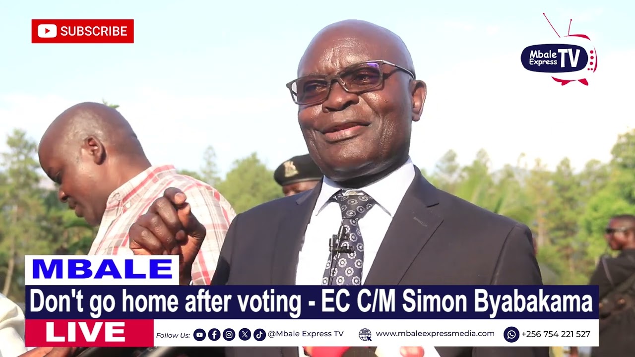 LC1 polls: Stay at the Polling station after voting says EC Chairman Simone Byabakama