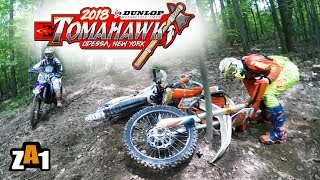 DODGING TREES at the 2018 Tomahawk GNCC - Pro Race Open A