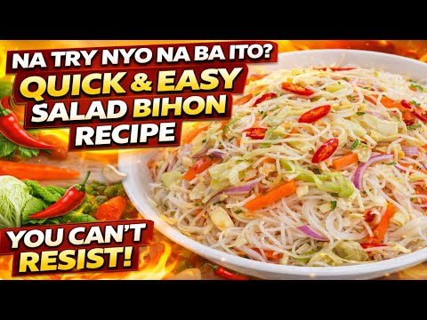 QUICK & EASY SALAD BIHON RECIPE YOU CAN'T RESIST