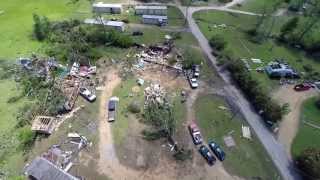 preview picture of video 'Tornado Damage Miss / Ala state line near New Hope'