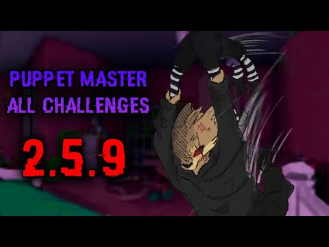 PUPPET MASTER ALL CHALLENGES 2.5.9 COMPLETE! | FNAC 3 Custom Night