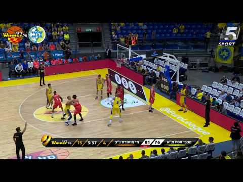 Winner-League Game 32: Maccabi FOX Tel Aviv 98 - Ironi Ness Ziona 95