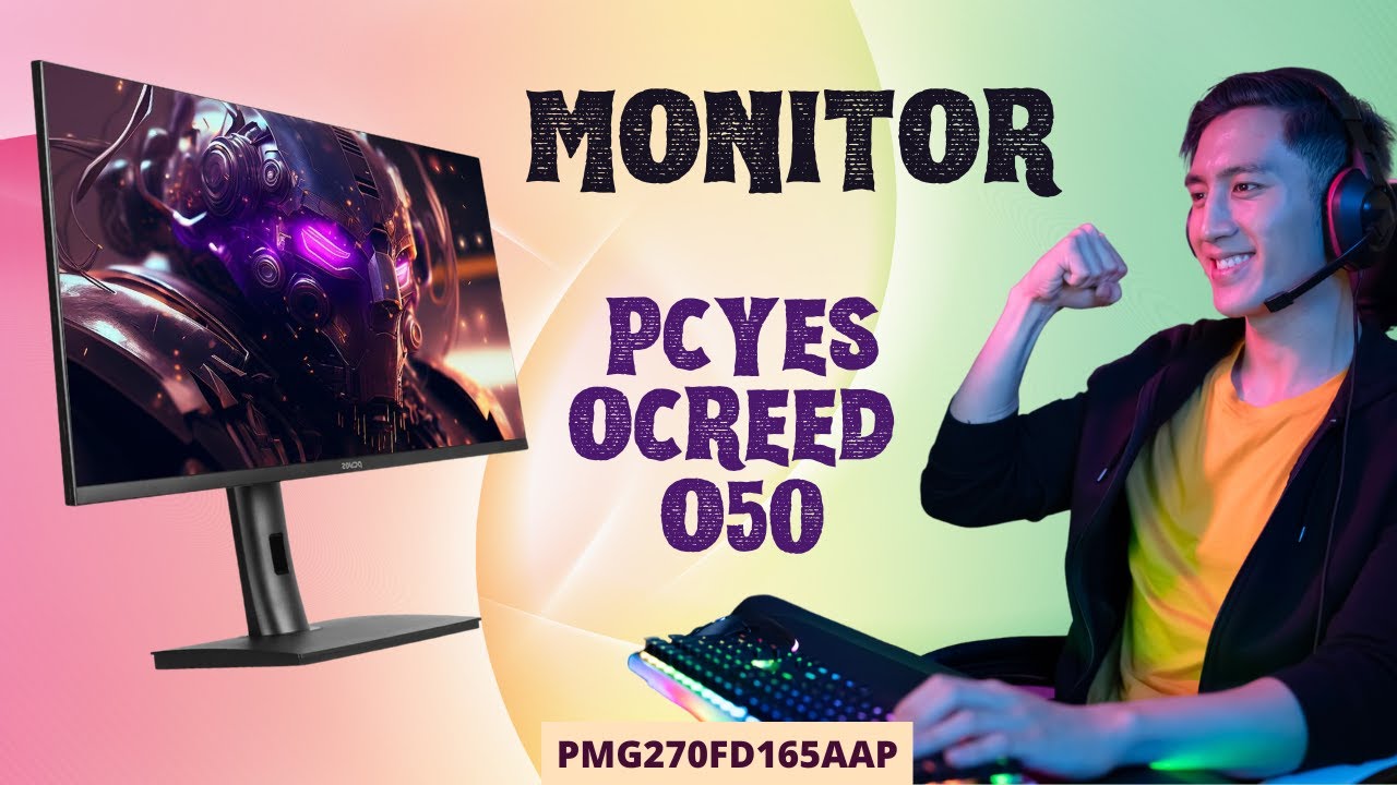 Miniatura da avaliação em vídeo de Monitor Gamer PCYES O-CREED O27C 27" Curvo FHD Branco
