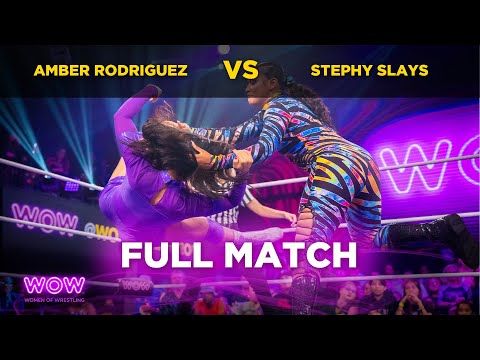 Amber Rodriguez vs Stephy Slays | WOW - Women Of Wrestling