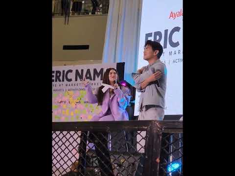 Eric Nam at Market Market #EricNaminManila2023 fan cam
