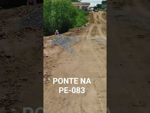 atualização da ponte na PE-083 que liga Surubim a cumaru-pe