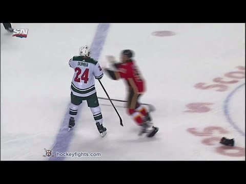 Mathew Dumba vs Ryan Lomberg