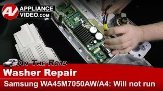 Samsung Washer Repair - Will Not Run - PCB Main