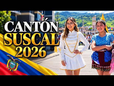 DESFILE CÍVICO DE 30 AÑOS DE CANTONIZACIÓN | SUSCAL 2026 | CAÑAR - ECUADOR 
