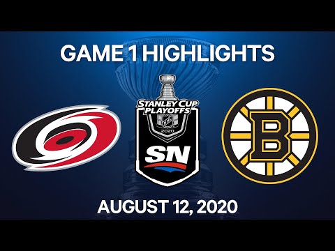 NHL Highlights | 1st Round, Game 1: Hurricanes vs. Bruins – Aug. 12, 2020