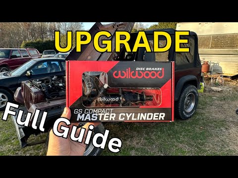 Master Clutch Cylinder UPGRADE Jeep Wrangler YJ 1988 - Wilwood USA