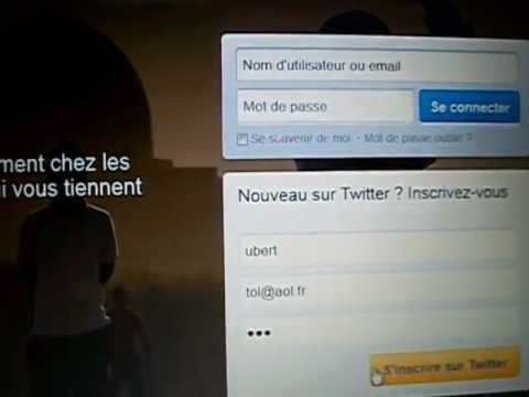 comment s'inscrire sur twitter