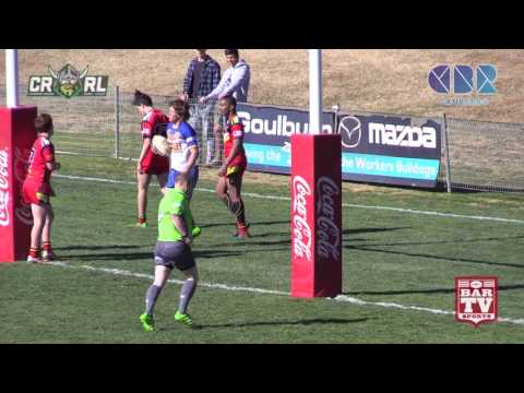 2017 Canberra RL Round 15 U18's Highlights - Goulburn Workers Bulldogs v Gungahlin Bulls
