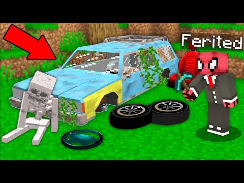FERİTED VS 1000 YILLIK ARABA 🚗 - Minecraft