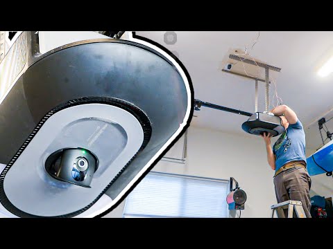 Chamberlain B4643T Smart Garage Opener - Install/Demo/Review