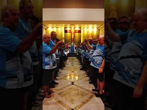 Terço dos homens da paróquia São Francisco de Assis Arapongas PR 🇧🇷