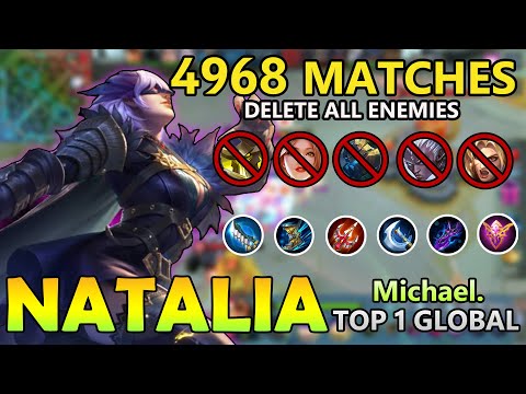 5K MATCHES?!NATALIA BEST BUILD 2020 - TOP 1 GLOBAL NATALIA 2020
