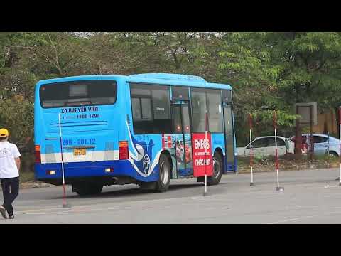 Hoi thi lái xe bus giỏi, an toàn 2022
