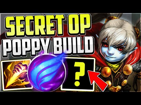 THIS POPPY BUILD TURNS HER INTO A S+ JUNGLER! (MASSIVE DAMAGE!) - League of Legends