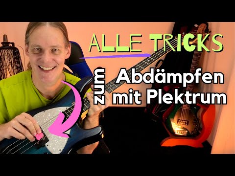 5 Tricks zum Abdämpfen mit Plektrum
