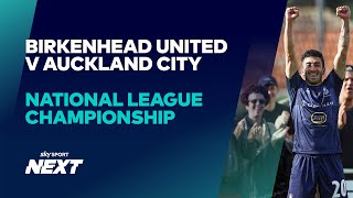 Football: NL Birkenhead United vs Auckland City