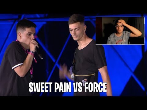 (REACCION) SWEET PAIN vs FORCE - Semifinal | Final Nacional España 2019