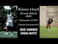 Kijana Lloyd - Class of 2023 - 2021 Highlights 