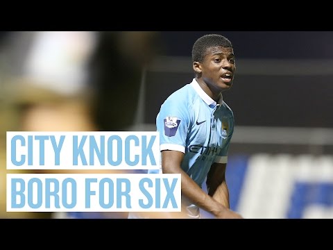 U18s STRONG SEASON CONTINUES | Match Highlights | Middlesbrough 1-6 City