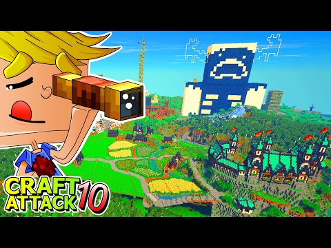 iOser REAGIERT auf SPARKS XXL KÖNIGREICH BASE! - Minecraft Craft Attack 10