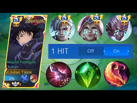HARDGAME JULIAN VS PRO AAMON IN HIGH RANKED(julian best build 2023) | TOP GLOBAL JULIAN