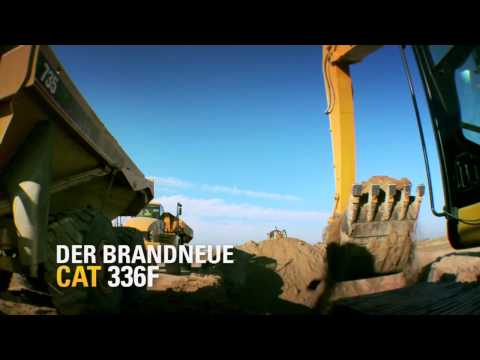 Cat® 336F Grosse Hydraulikbagger in Aktion (Deutsch)